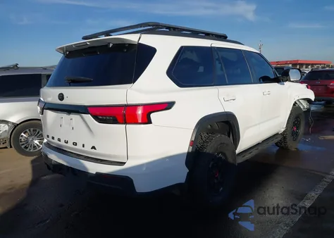 2024 Toyota Sequoia Trd Pro z USA, uszkodzony, nr VIN 7SVAAABA4RX032781